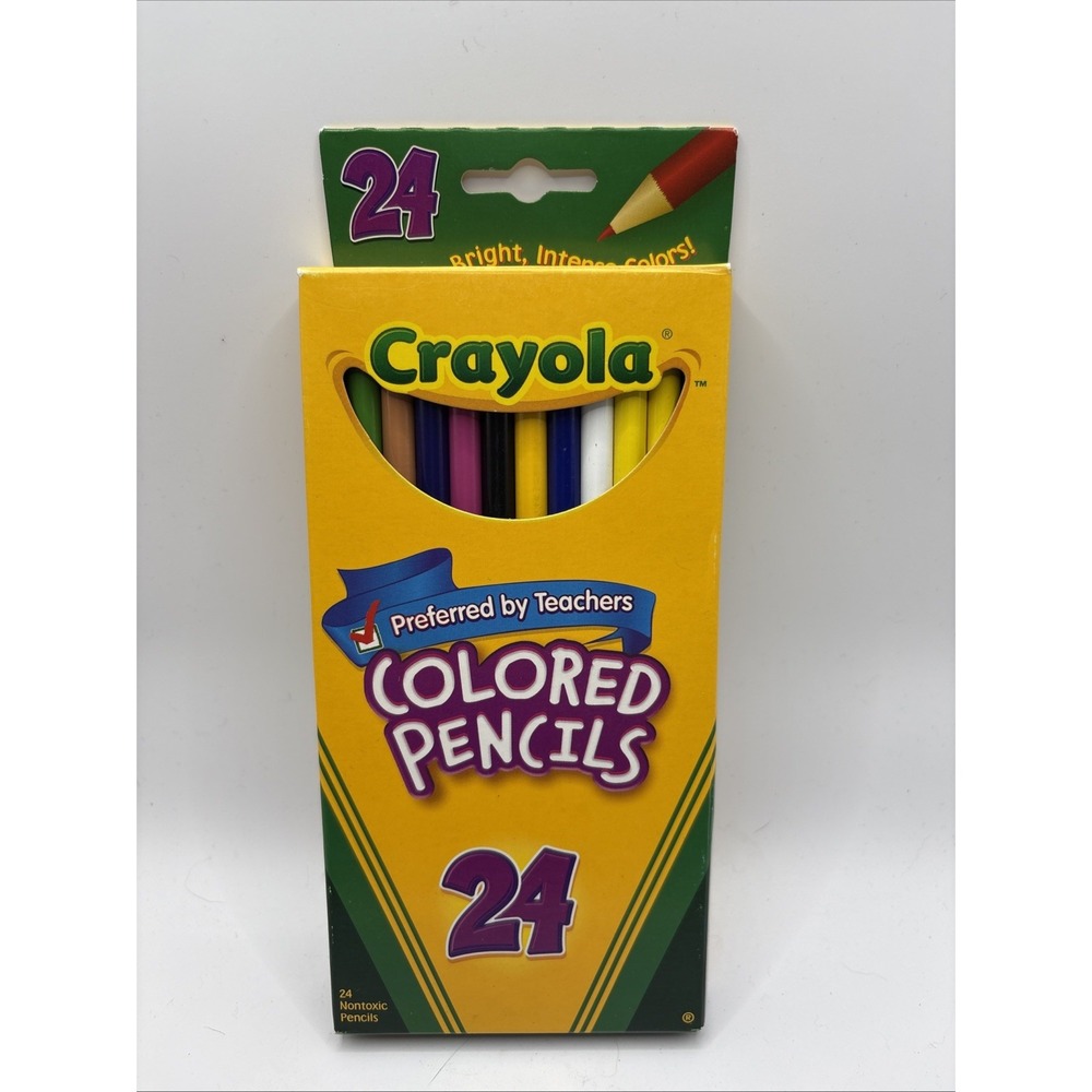 2007 Vintage Binneyβ & Smith Crayola Colored Pencils 24 Count 68-4042